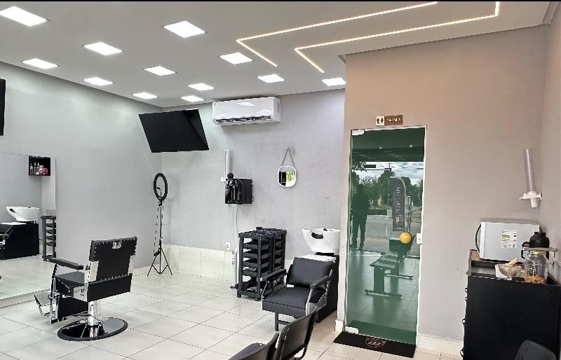 Interior da barbearia